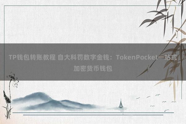 TP钱包转账教程 自大科罚数字金钱：TokenPocket一站式加密货币钱包